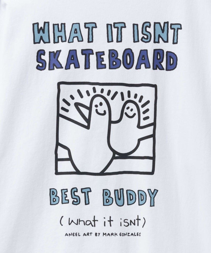 (What it isNt) ART BY MARK GONZALES リラックスフィットTシャツ メンズ メール便 対応商品商品画像-9