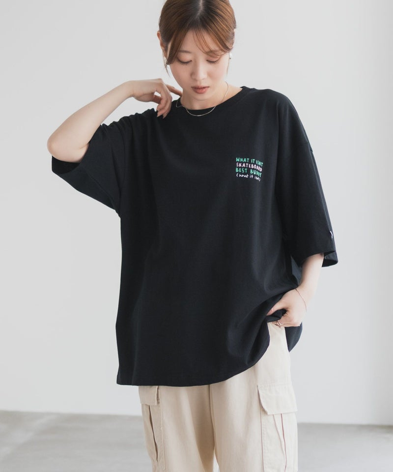 (What it isNt) ART BY MARK GONZALES リラックスフィットTシャツ メンズ メール便 対応商品商品画像-10