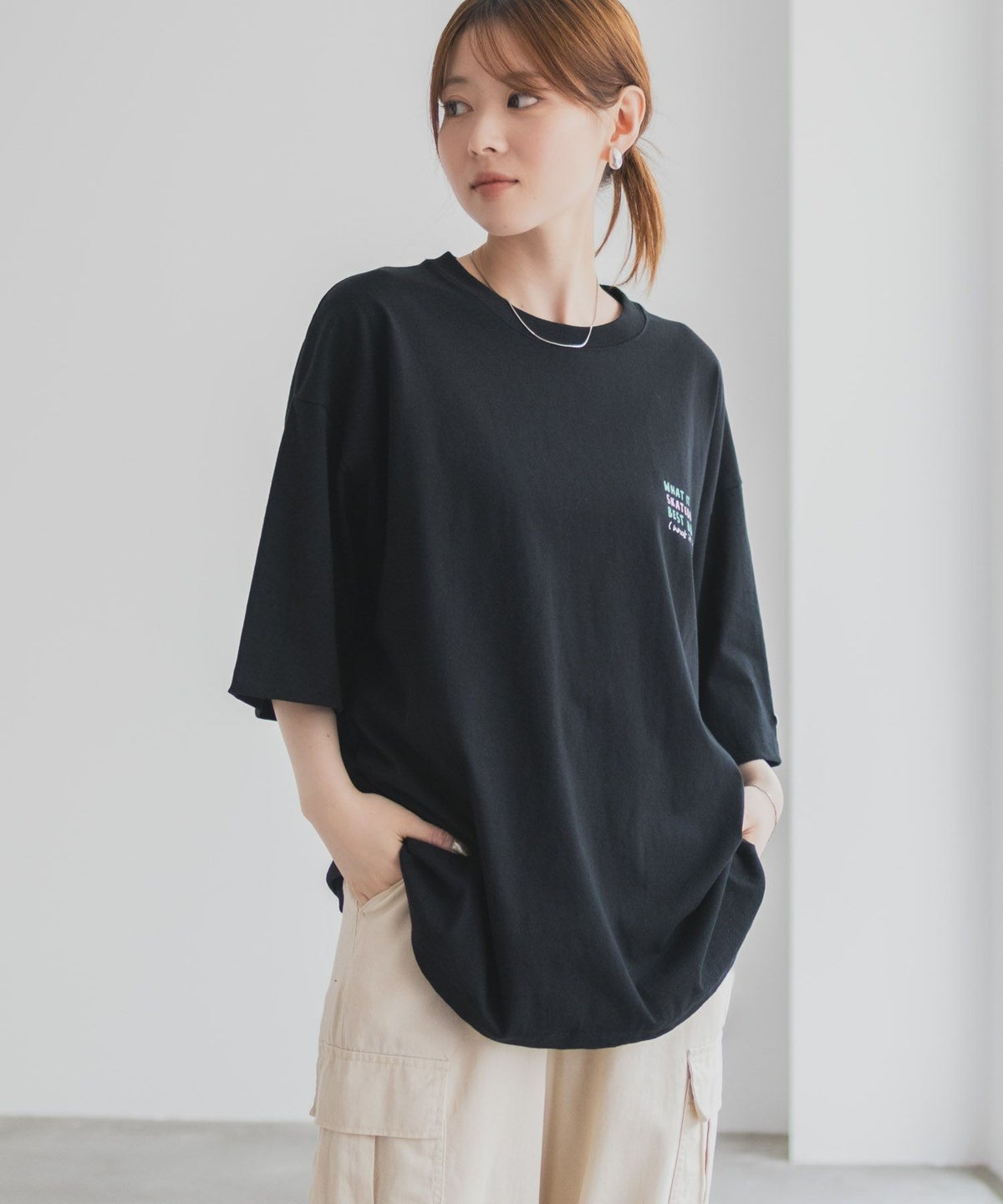  (What it isNt) ART BY MARK GONZALES リラックスフィットTシャツ メンズ ネコポス 対応商品