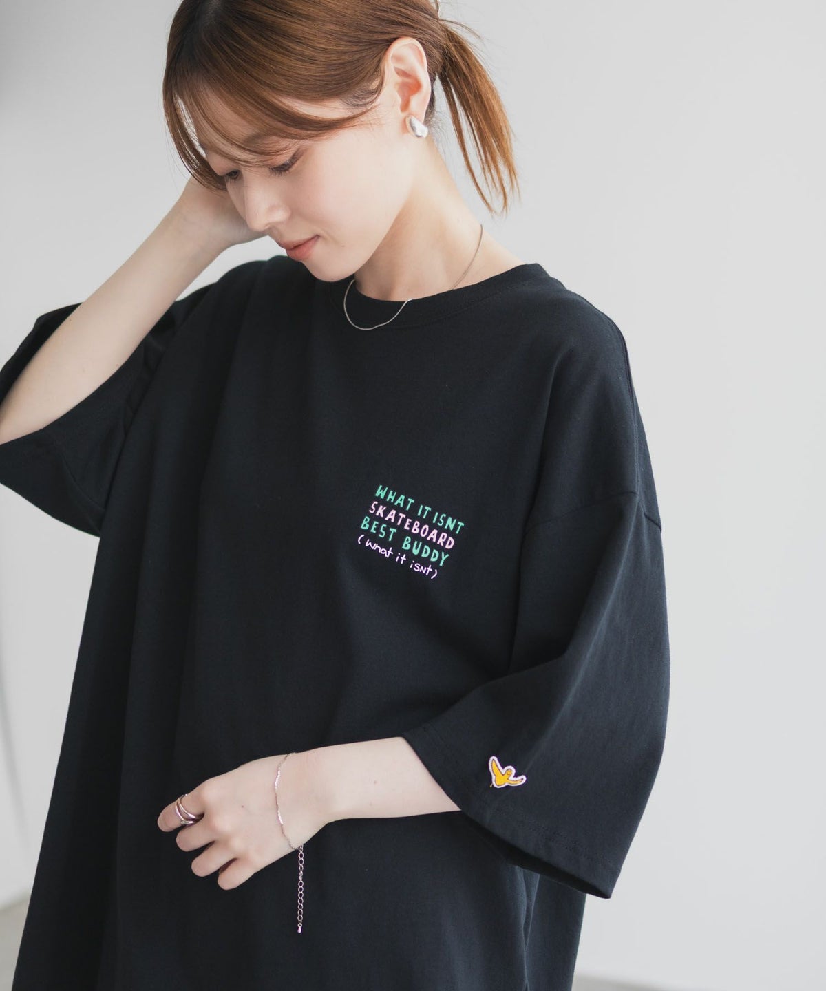  (What it isNt) ART BY MARK GONZALES リラックスフィットTシャツ メンズ ネコポス 対応商品