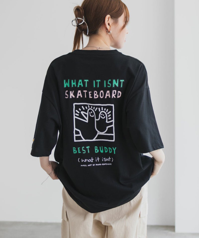 (What it isNt) ART BY MARK GONZALES リラックスフィットTシャツ メンズ メール便 対応商品商品画像-15