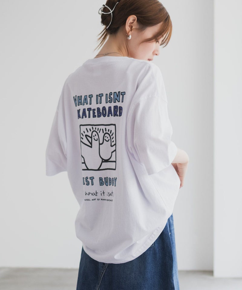 (What it isNt) ART BY MARK GONZALES リラックスフィットTシャツ メンズ メール便 対応商品商品画像-20