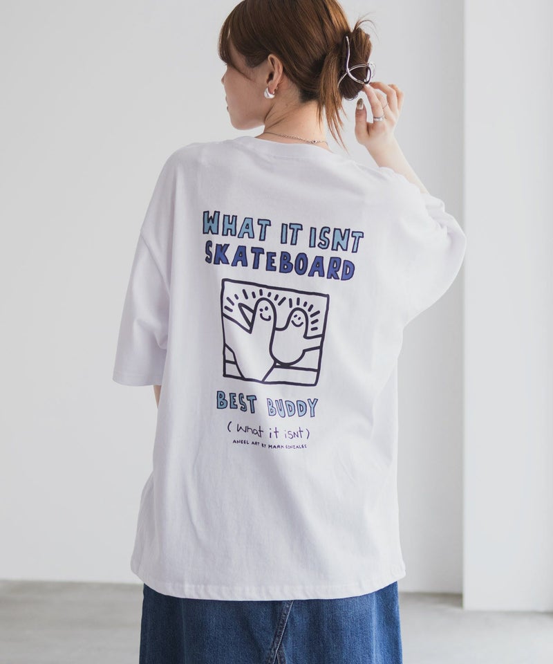 (What it isNt) ART BY MARK GONZALES リラックスフィットTシャツ メンズ メール便 対応商品商品画像-21