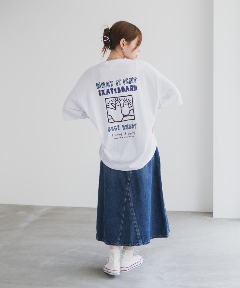 (What it isNt) ART BY MARK GONZALES リラックスフィットTシャツ メンズ メール便 対応商品商品画像-23
