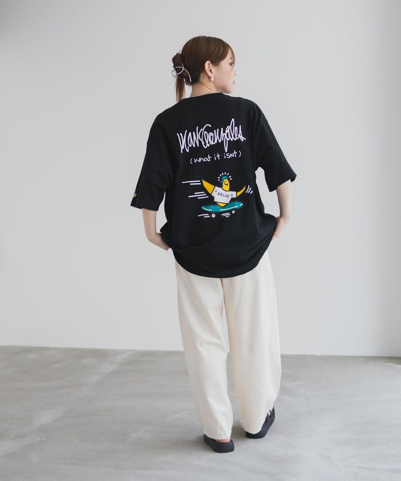 (What it isNt) ART BY MARK GONZALES リラックスフィットTシャツ メンズ メール便 対応商品商品画像-17