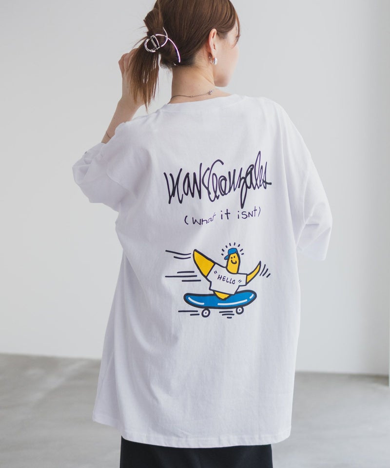 (What it isNt) ART BY MARK GONZALES リラックスフィットTシャツ メンズ メール便 対応商品商品画像-19