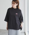 Dickies  刺繍6分袖ロールアップTシャツ レディース メール便 対応商品商品サムネイル-5