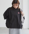 Dickies  刺繍6分袖ロールアップTシャツ レディース メール便 対応商品商品サムネイル-6