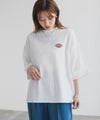 Dickies  刺繍6分袖ロールアップTシャツ レディース メール便 対応商品商品サムネイル-11