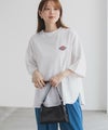 Dickies 刺繍6分袖ロールアップTシャツ レディース メール便 対応商品商品サムネイル-13