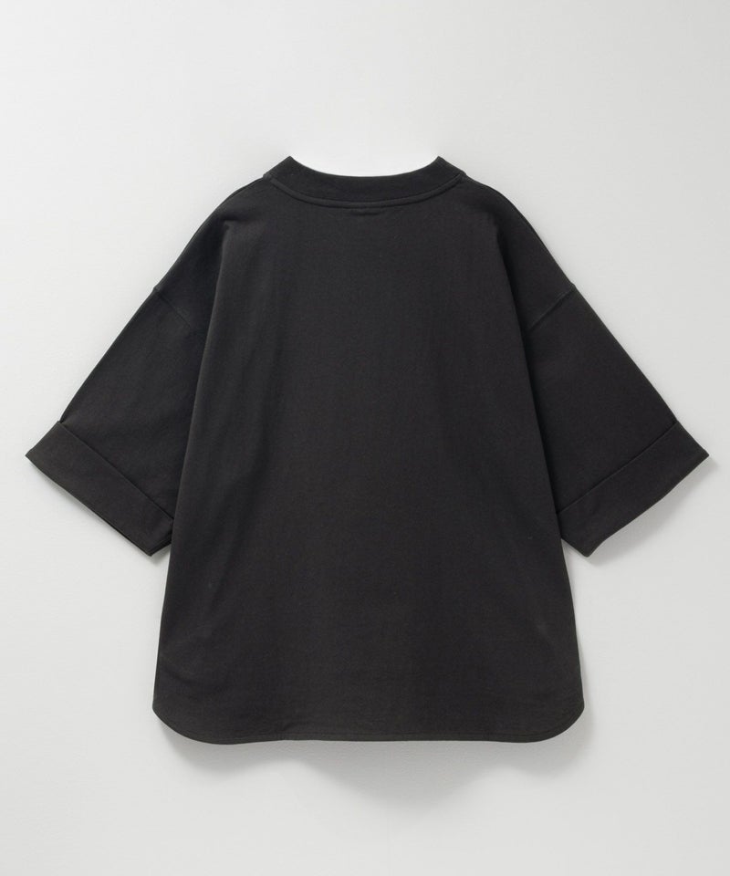 Dickies  刺繍6分袖ロールアップTシャツ レディース メール便 対応商品商品画像-24