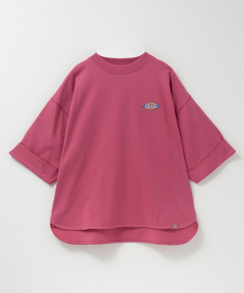 Dickies  刺繍6分袖ロールアップTシャツ レディース メール便 対応商品商品画像-27