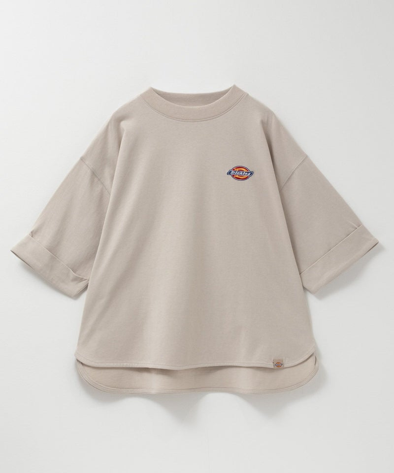 Dickies 刺繍6分袖ロールアップTシャツ レディース メール便 対応商品商品画像-29