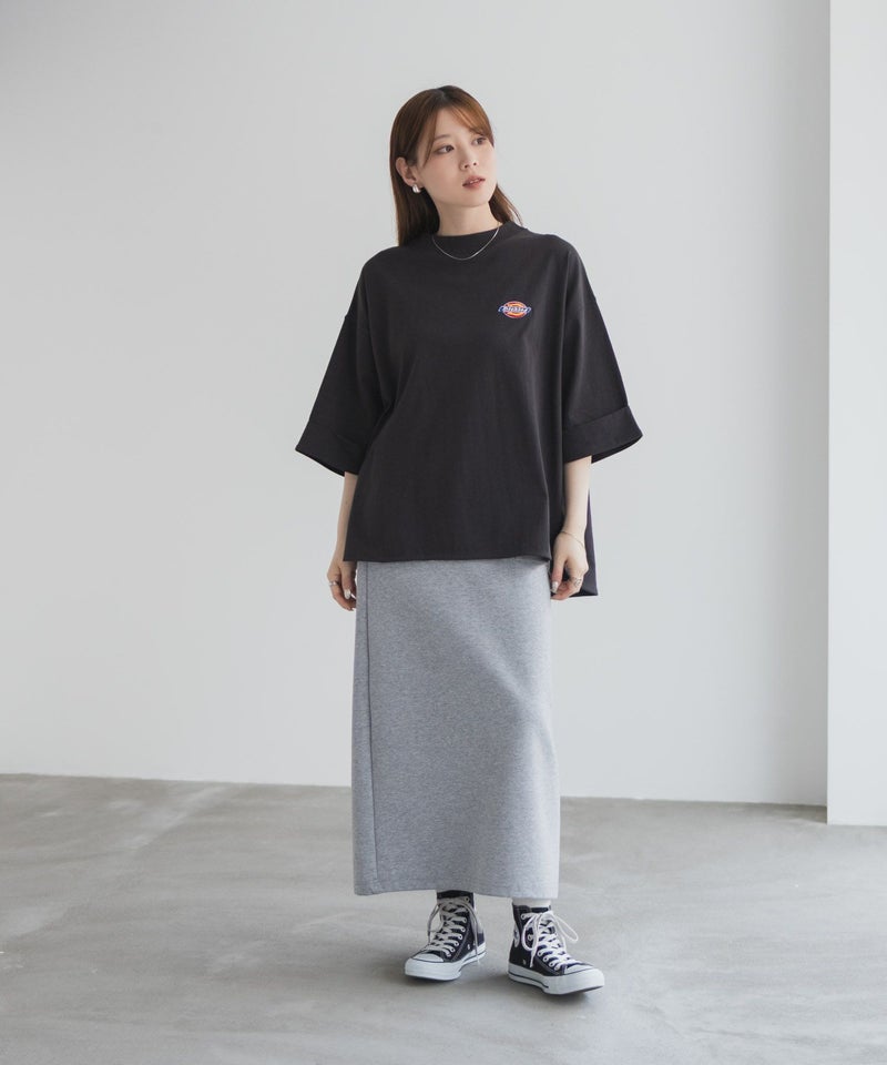 Dickies  刺繍6分袖ロールアップTシャツ レディース メール便 対応商品商品画像-35