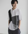 URBAN COLLECTION 鹿の子切替ポロシャツ メンズ商品サムネイル-1
