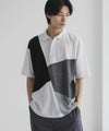 URBAN COLLECTION 鹿の子切替ポロシャツ メンズ商品サムネイル-3