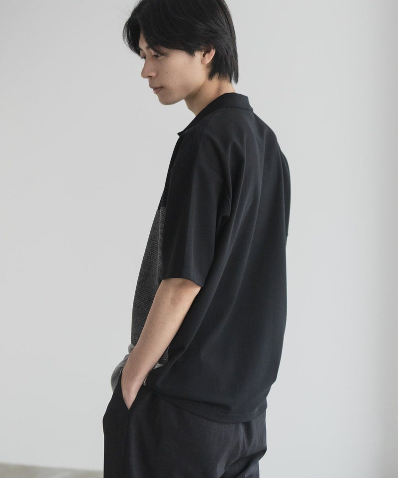 URBAN COLLECTION 鹿の子切替ポロシャツ メンズ商品画像-15