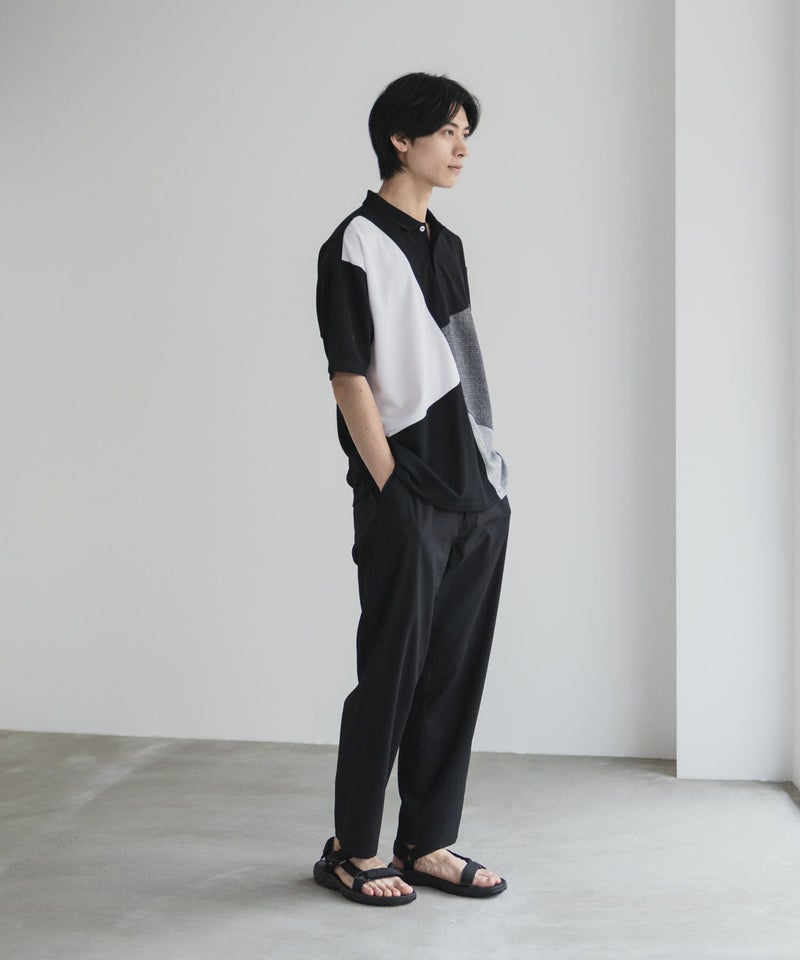 URBAN COLLECTION 鹿の子切替ポロシャツ メンズ商品画像-16