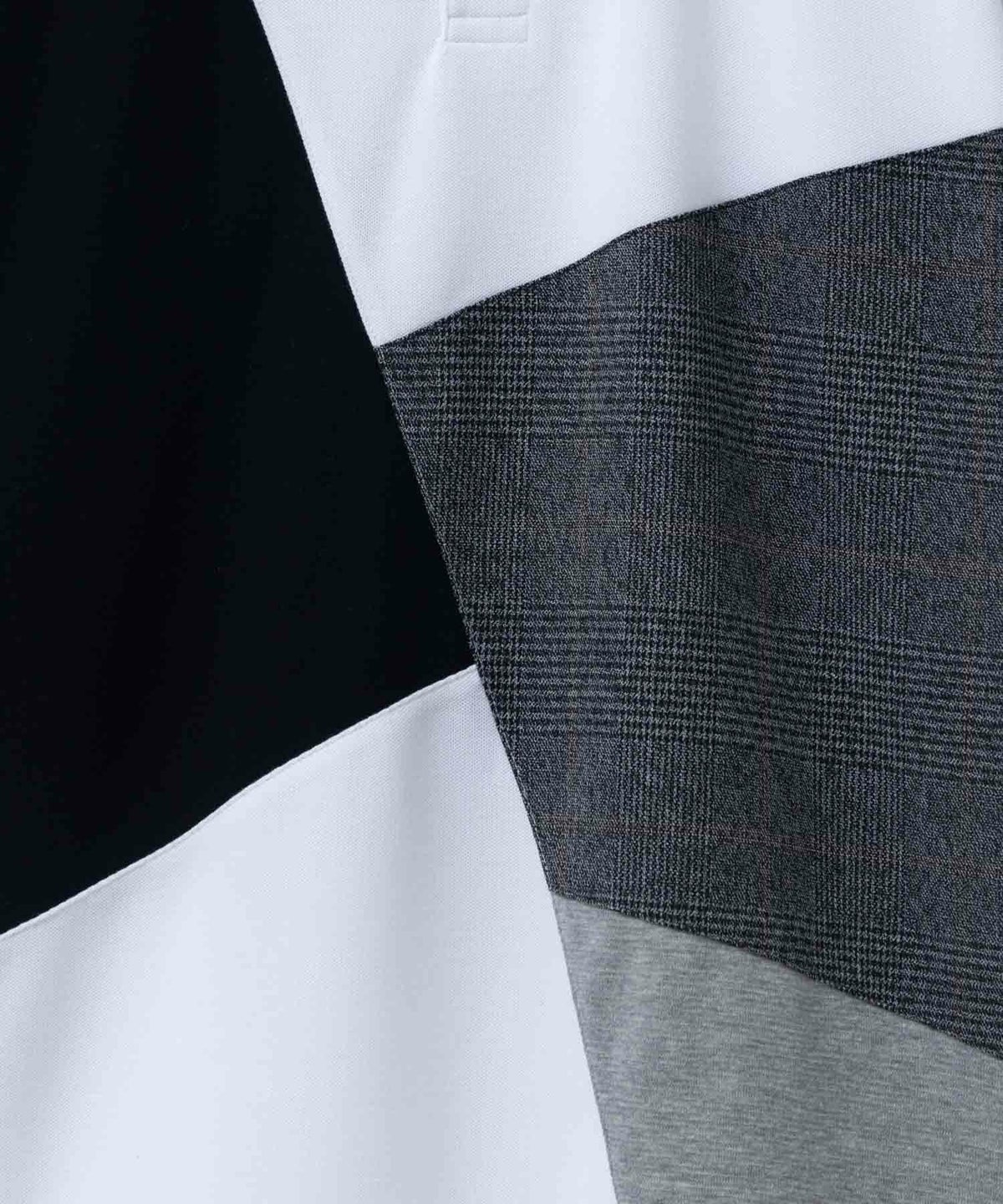 URBAN COLLECTION 鹿の子切替ポロシャツ メンズ