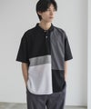 URBAN COLLECTION  鹿の子切替ポロシャツ メンズ商品サムネイル-2