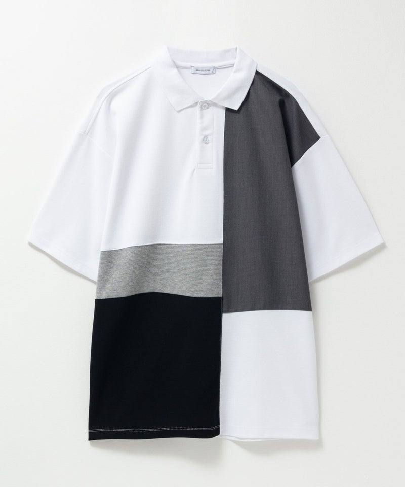 URBAN COLLECTION 鹿の子切替ポロシャツ メンズ商品画像-15