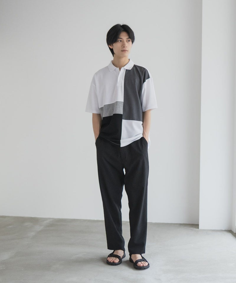 URBAN COLLECTION 鹿の子切替ポロシャツ メンズ商品画像-21