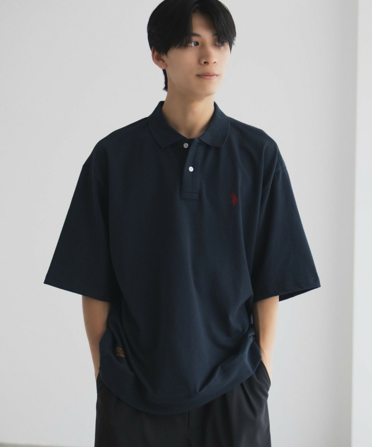 U.S. POLO ASSN. ワンポイントポロシャツ メンズ