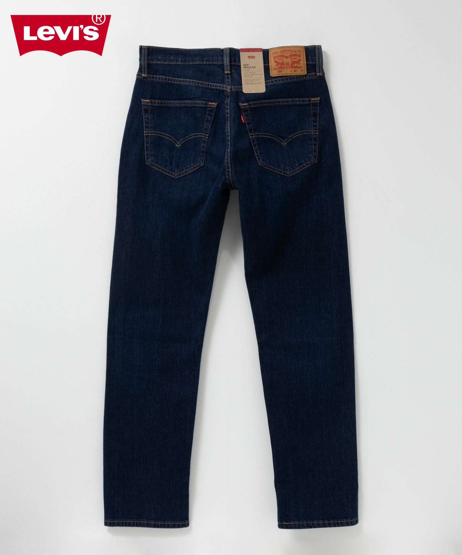Levi's 505(TM) リラックスフィット ストレートデニムパンツ メンズ