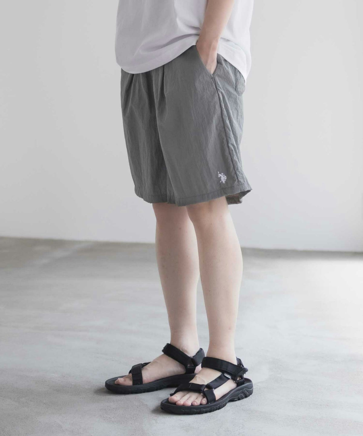 U.S. POLO ASSN. ナイロンショートパンツ メンズ