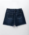 NAVY のびるモン デニムフリンジショートパンツ キッズ商品サムネイル-8
