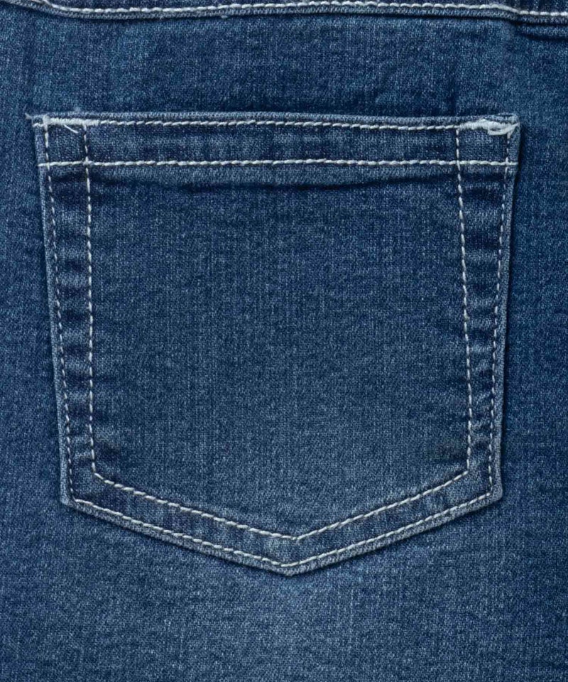 NAVY のびるモン デニムフリンジショートパンツ キッズ商品画像-12