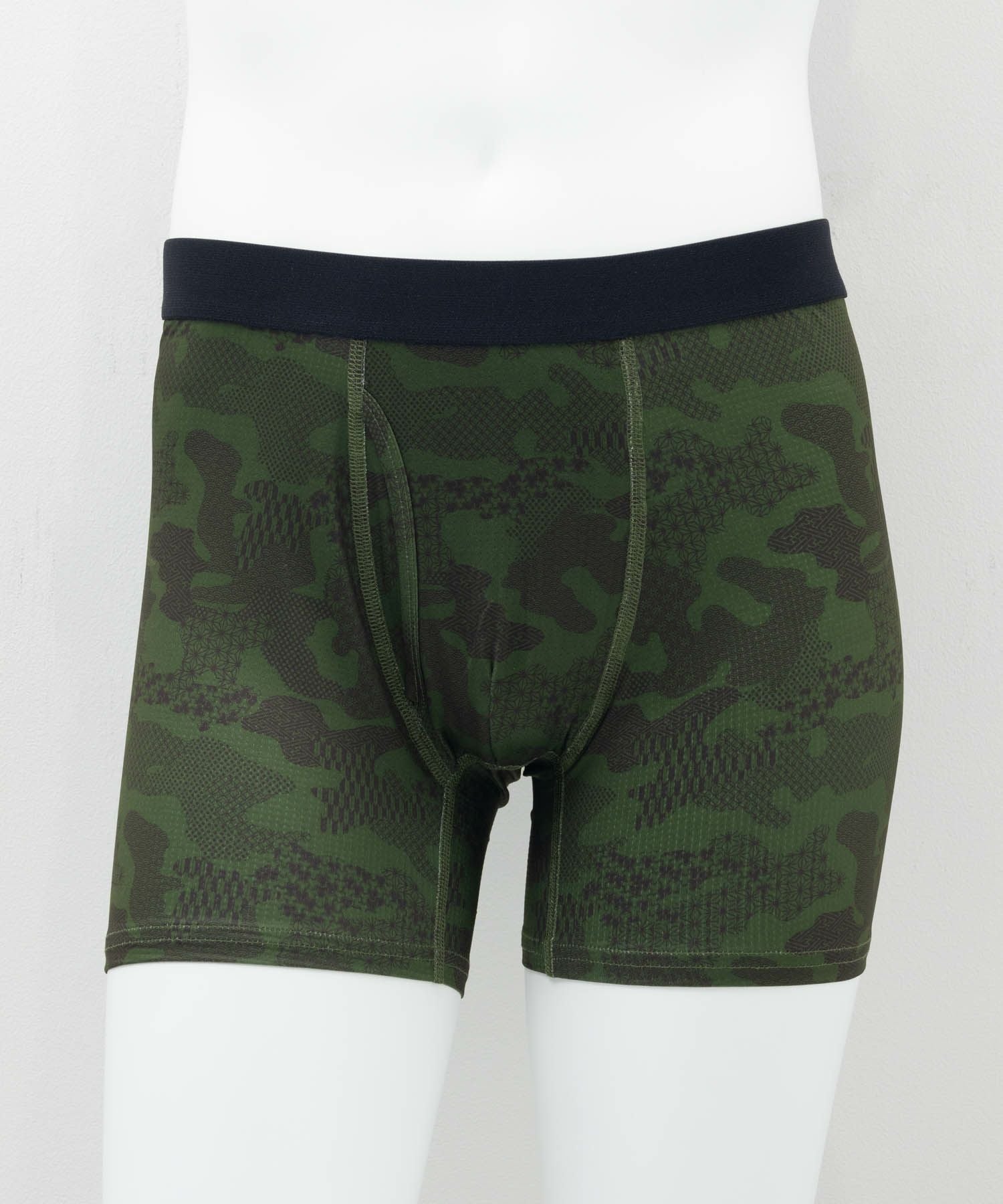 NAVY メッシュボクサーパンツ カモフラ柄 メンズ