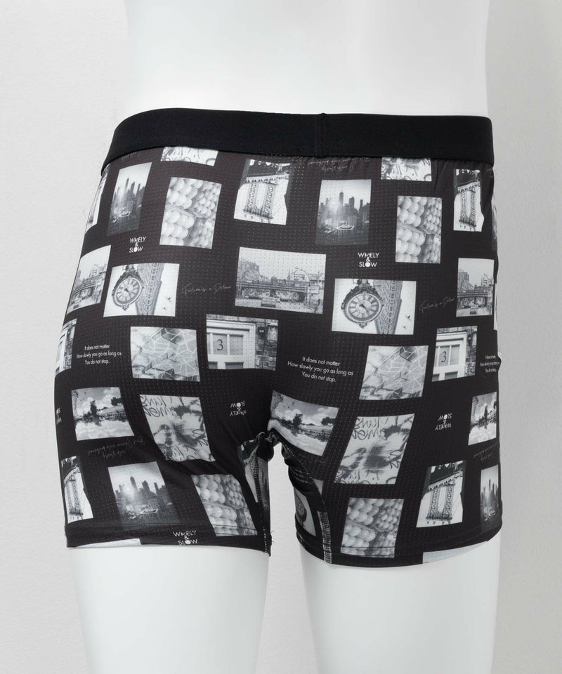 NAVY  メッシュボクサーパンツ メンズ メール便 対応商品商品画像-3