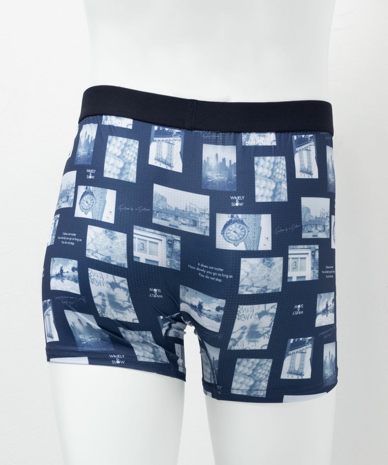 NAVY  メッシュボクサーパンツ メンズ メール便 対応商品商品画像-3