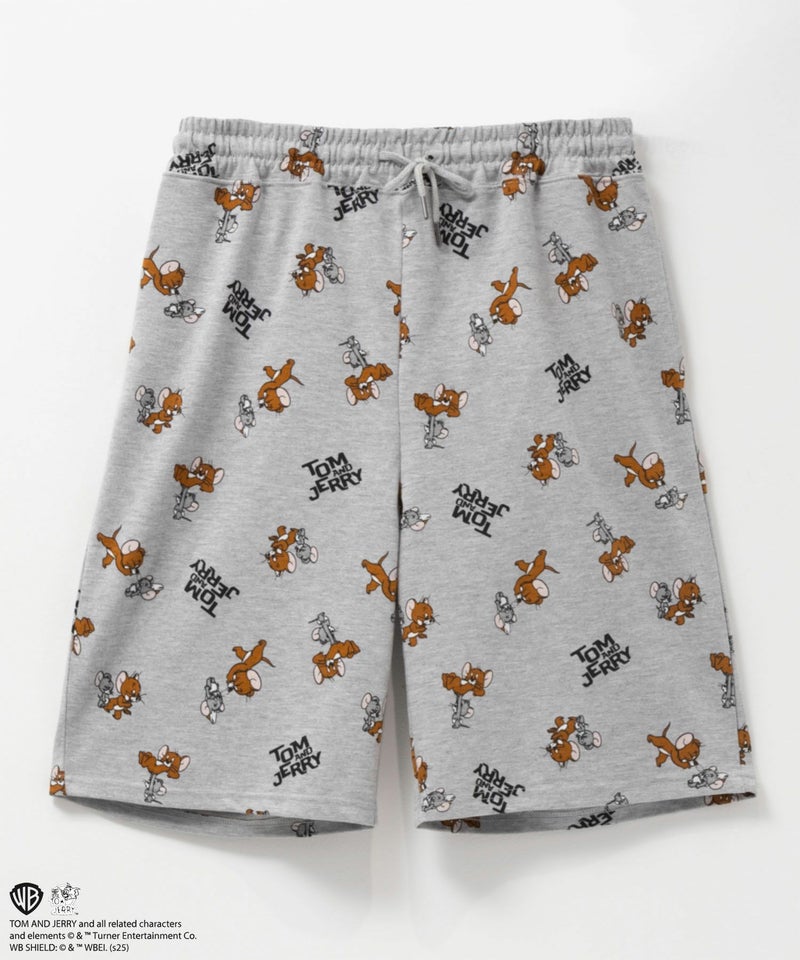 キャラクター総柄ハーフパンツ メンズ商品画像-1