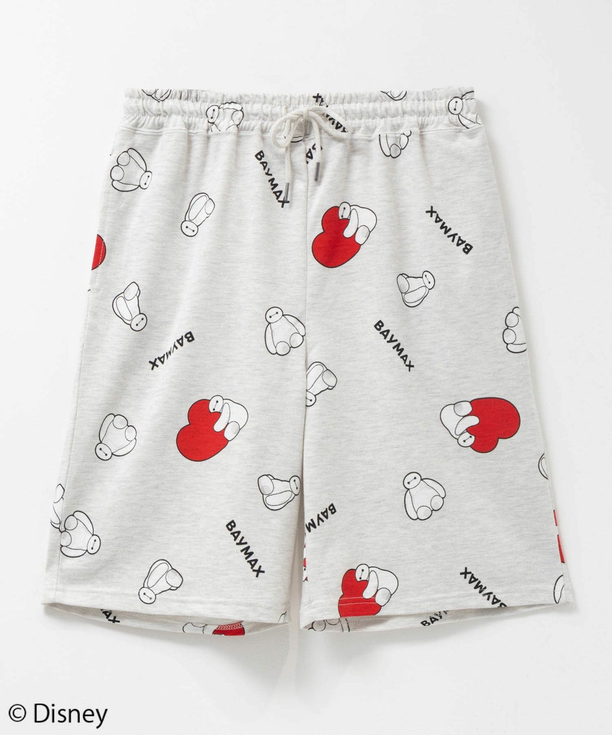 キャラクター総柄ハーフパンツ メンズ