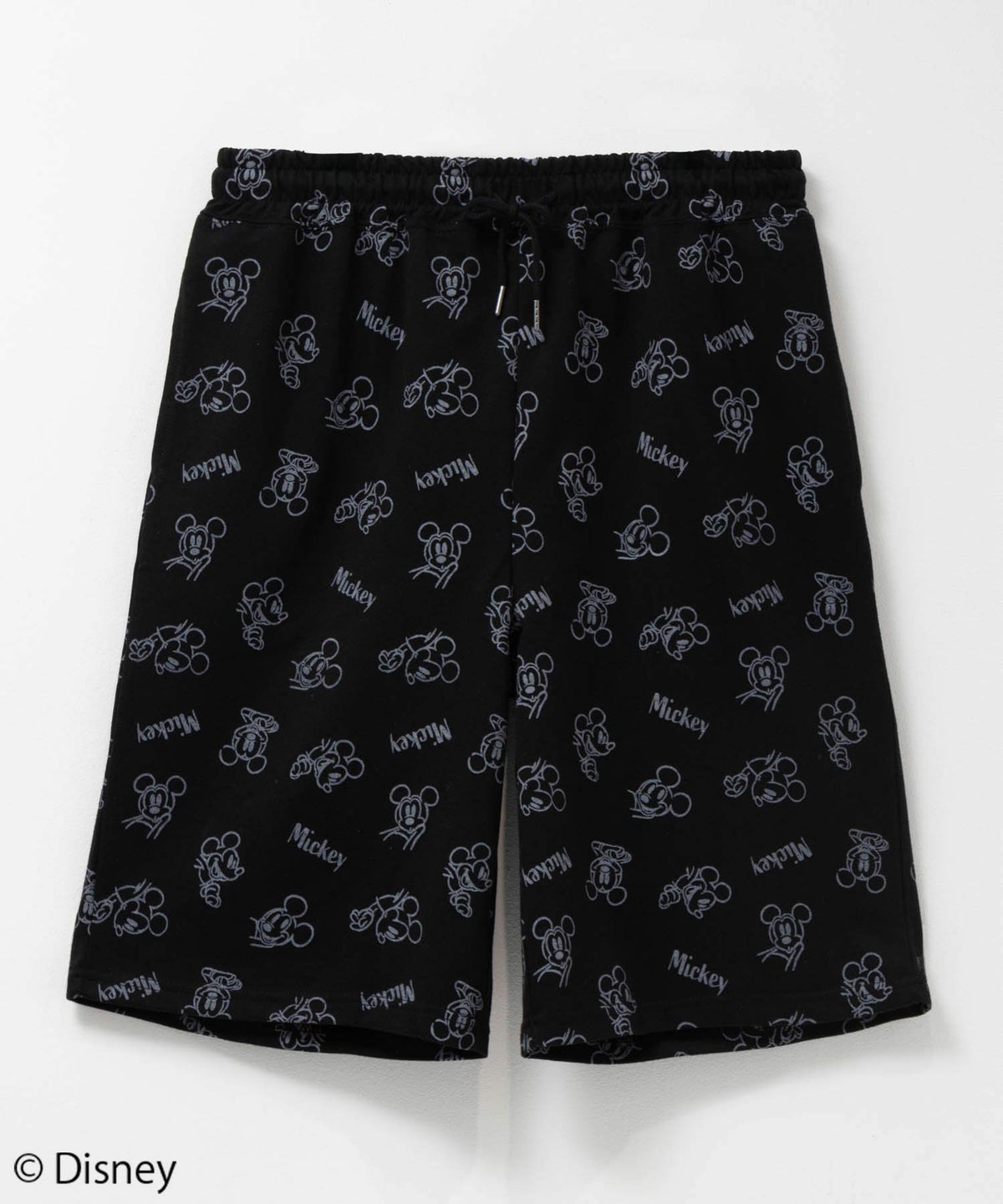 キャラクター総柄ハーフパンツ メンズ