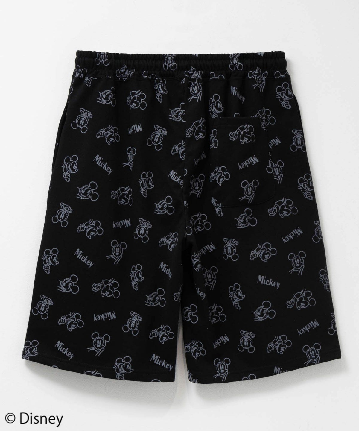 キャラクター総柄ハーフパンツ メンズ