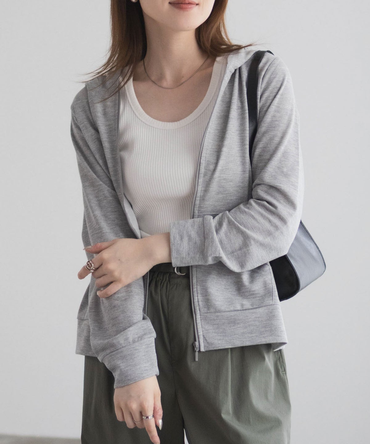  [期間限定価格]UVカット ドライジップパーカー レディース