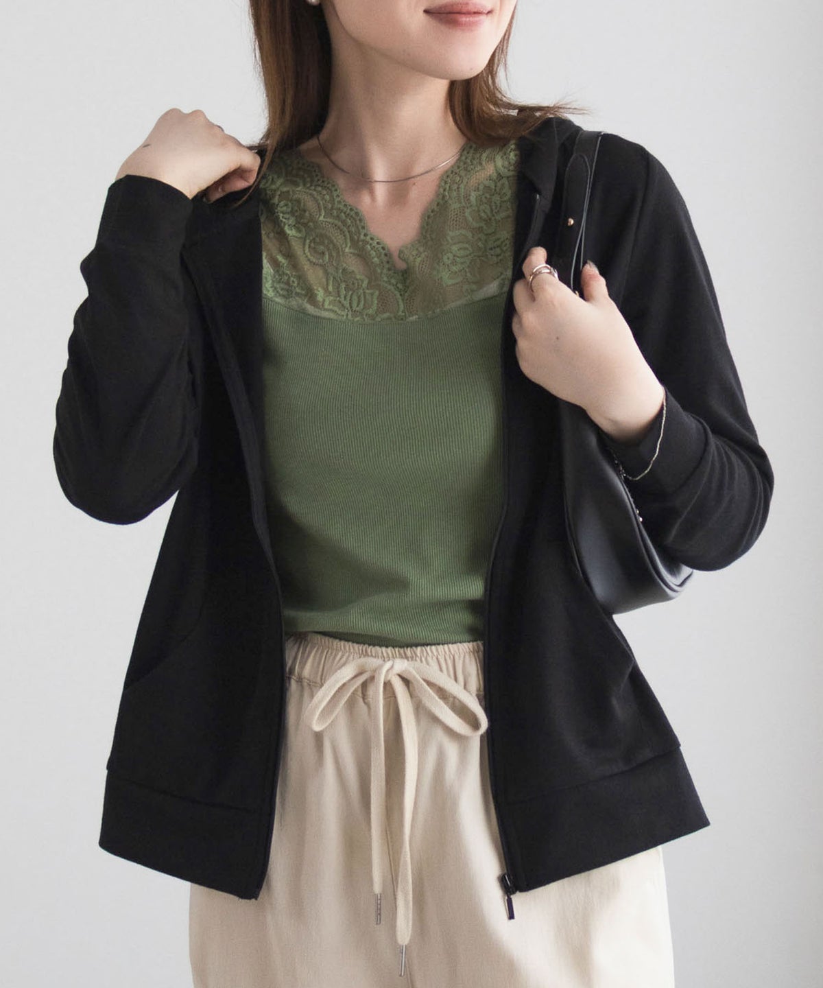  [期間限定価格]UVカット ドライジップパーカー レディース