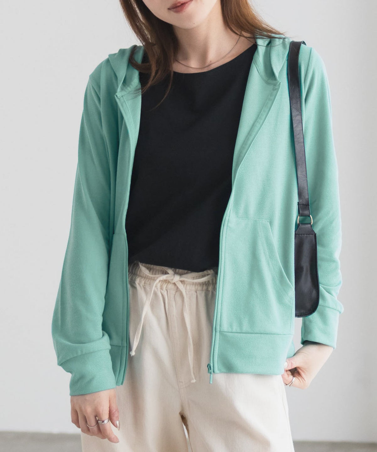  [期間限定価格]UVカット ドライジップパーカー レディース