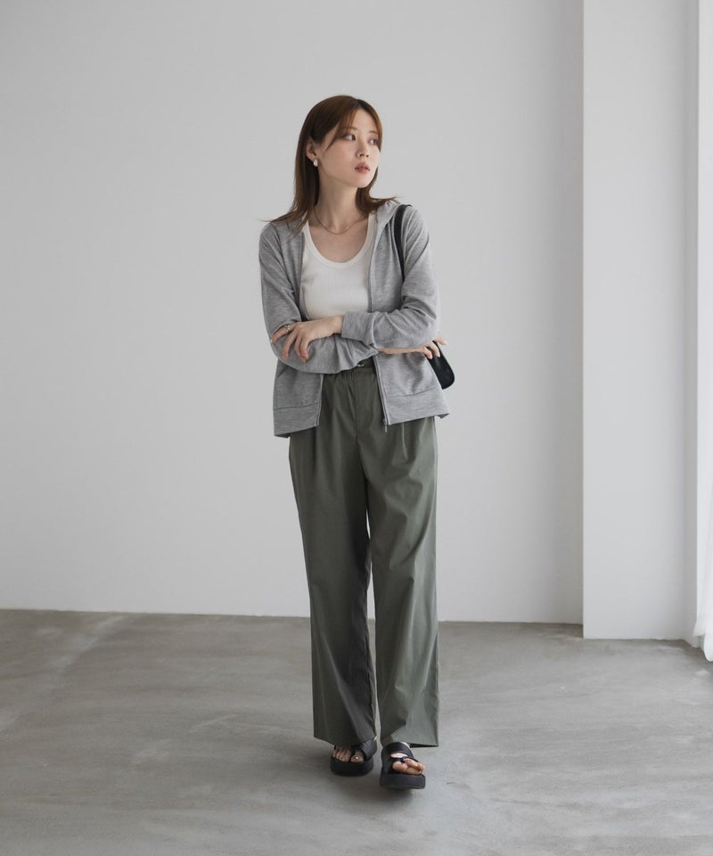 UVカット ドライジップパーカー レディース商品画像-13