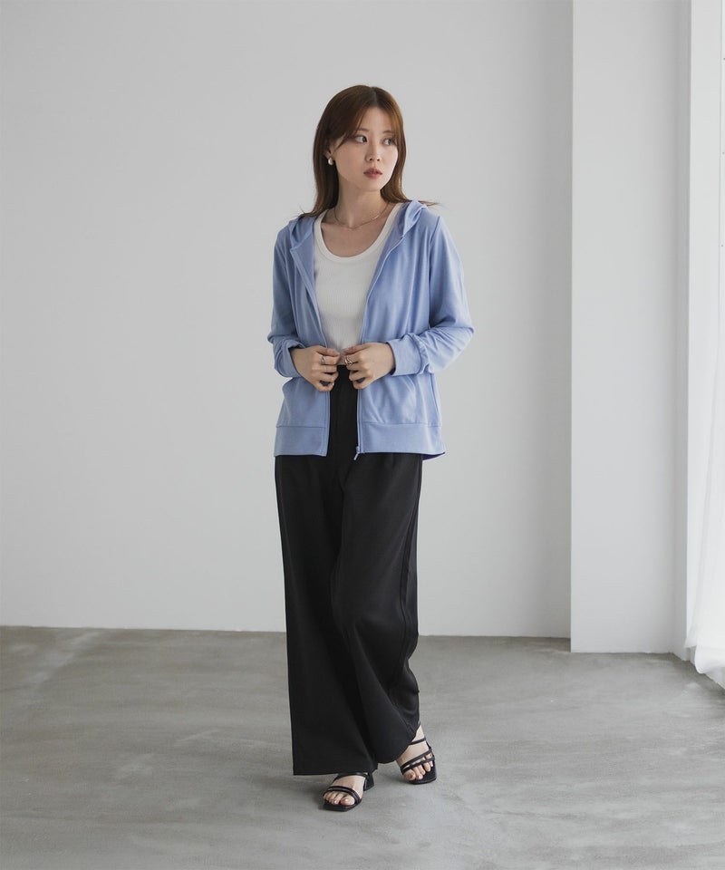 UVカット ドライジップパーカー レディース商品画像-39