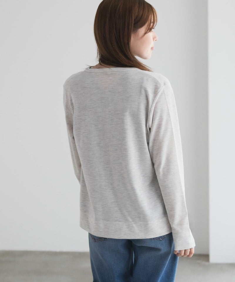 UVカット ドット釦カーディガン レディース商品画像-9