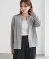 UVカット ドット釦カーディガン レディース商品サムネイル-11