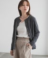 UVカット ドット釦カーディガン レディース商品サムネイル-15