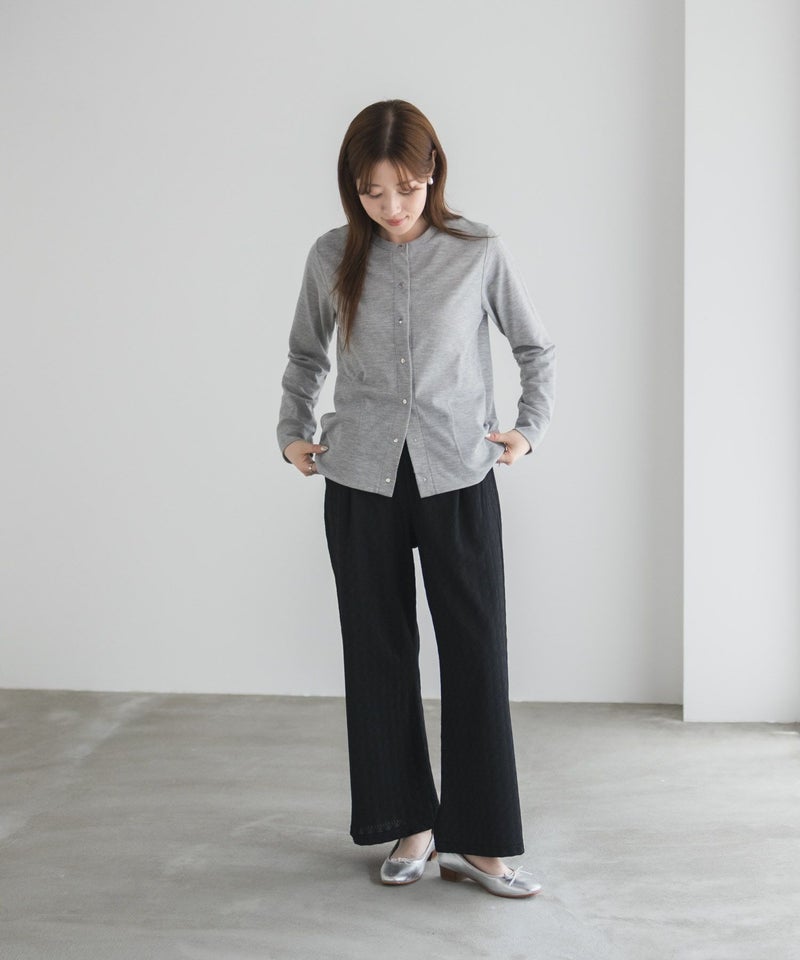 UVカット ドット釦カーディガン レディース商品画像-35