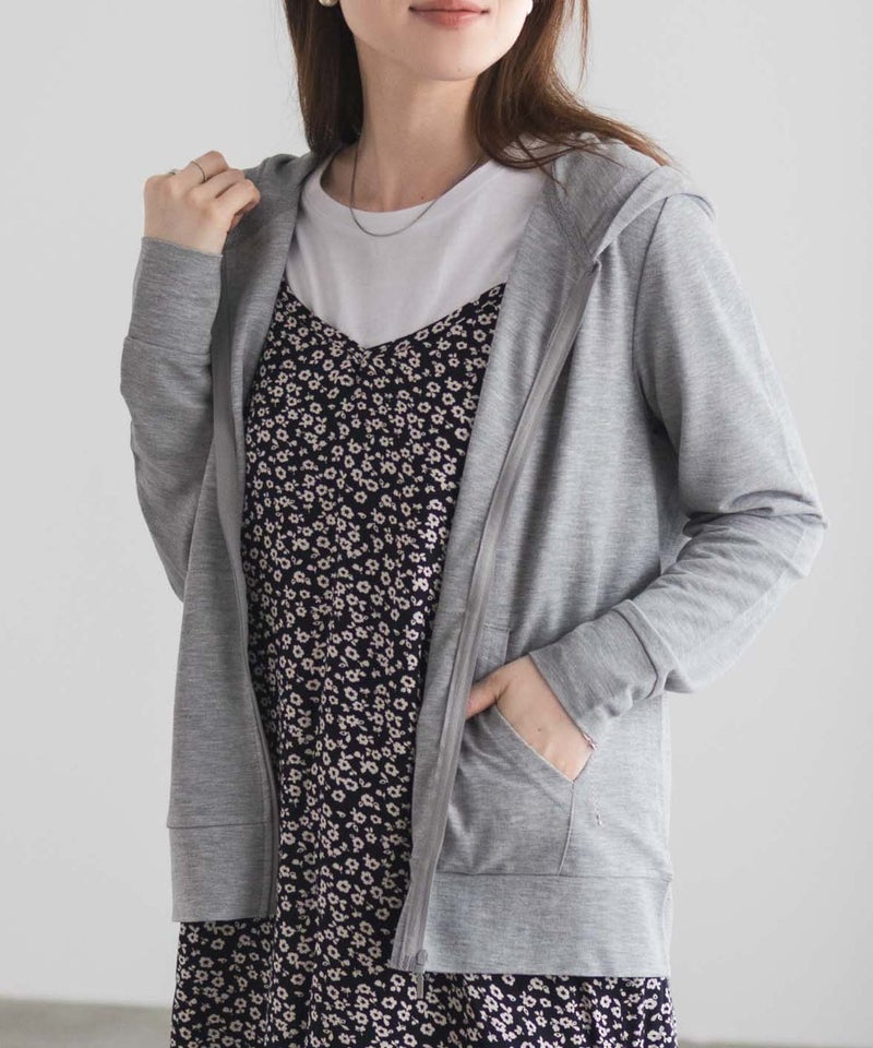 UVカット パーカー レディース商品画像-2