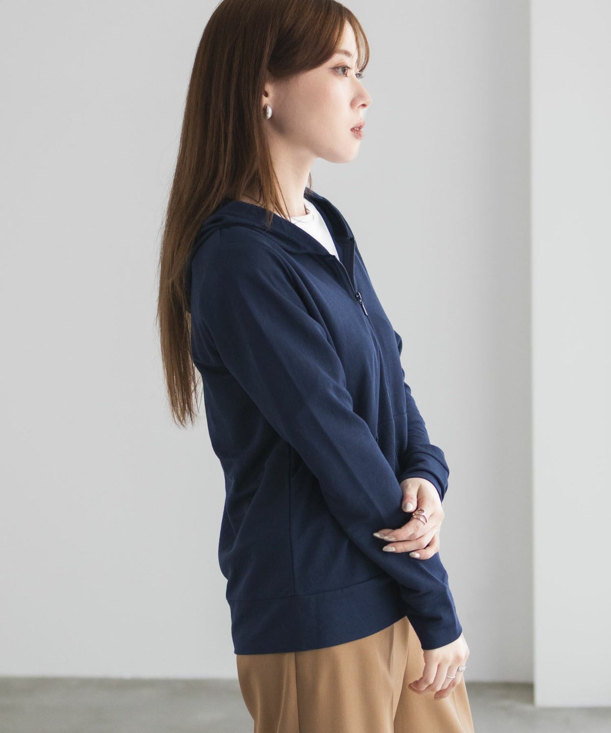  [期間限定価格]UVカット パーカー レディース