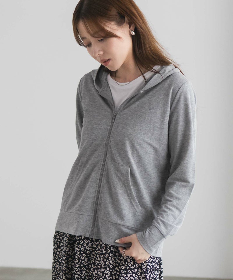 UVカット パーカー レディース商品画像-12
